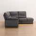 L-STYLE SOFA WALL3-KD LC LETHER-C1 GY