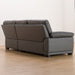 L-STYLE SOFA WALL3-KD LC LETHER-C1 GY