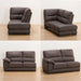 L-STYLE SOFA WALL3-KD LC LETHER-C1 DBR