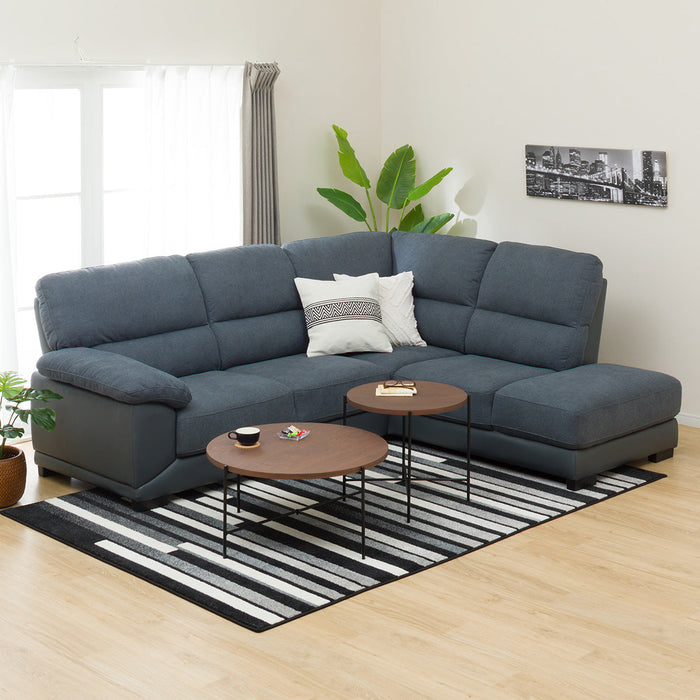 CORNER SOFA WALL3-KD LC GY