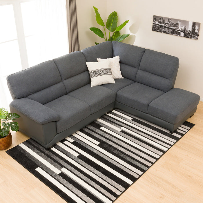 L-STYLE SOFA WALL3-KD LC GY