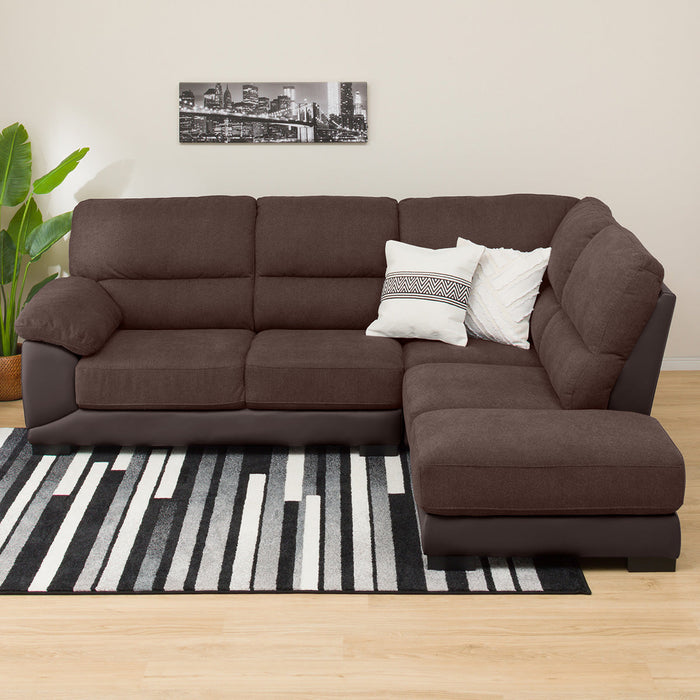 L-STYLE SOFA WALL3-KD LC DBR