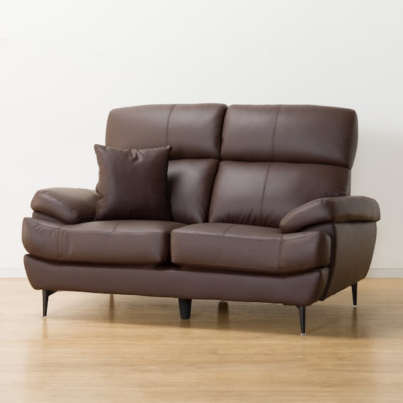 3SEATER SOFA  A16 LEATHER DBR