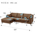 RIGHT ARM COUCH N-POCKET A15 DR-DMO