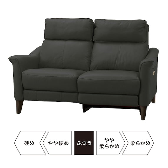 2P LA-ELECTRIC SOFA CHERRYB SK GY