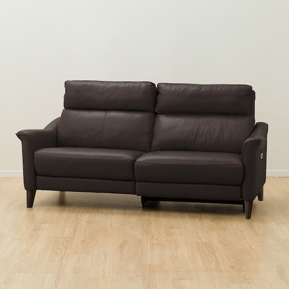 3P LEFT ARM ELECTRIC SOFA CHERRYB NV DBR