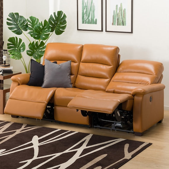 3 SEAT RECLINER SOFA N-BELIEVA CA2-JHN76 TK-LEATHER