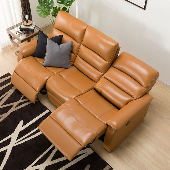 3 SEAT RECLINER SOFA N-BELIEVA CA2-JHN76 TK-LEATHER