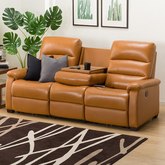 3 SEAT RECLINER SOFA N-BELIEVA CA2-JHN76 TK-LEATHER