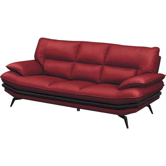 3P SOFA LOZO KD RE LEATHER