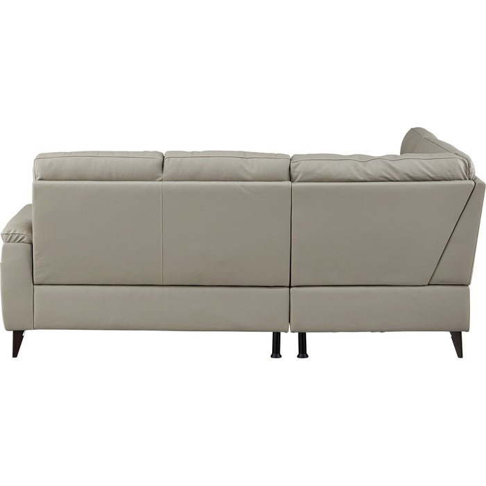 CORNER SOFA LB07 LEATHER RC MO