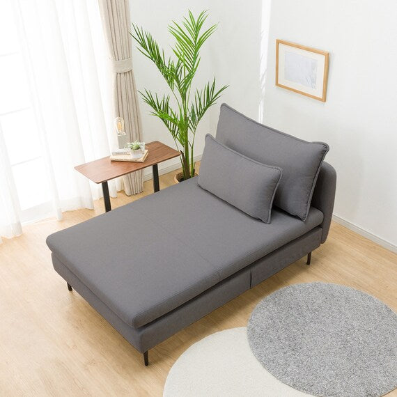 MS01 CHAISE LONG ARMLESS N-SHIELD FB AQ-MGY