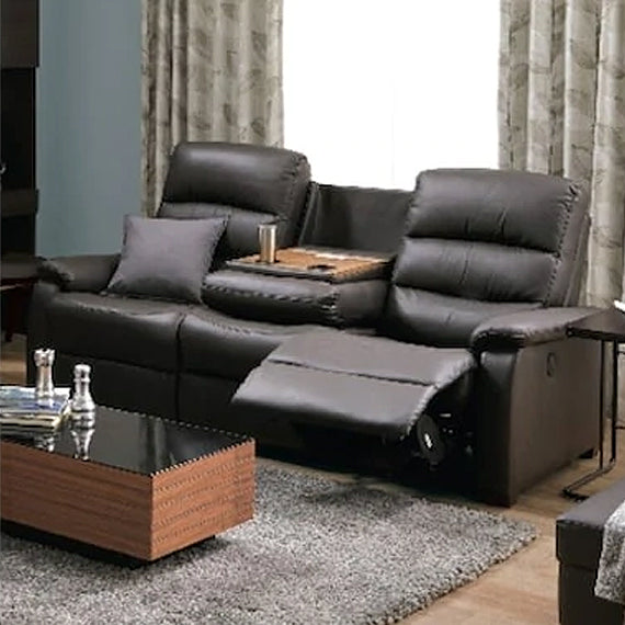 3 SEAT RECLINER SOFA N-BELIEVA DBR2-SZN116 LEATHER