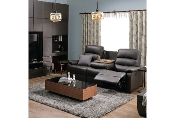 3 SEAT RECLINER SOFA N-BELIEVA DBR2-SZN116 LEATHER