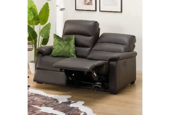 2 SEAT RECLINER SOFA N-BELIEVA DBR2-SZN116 LEATHER