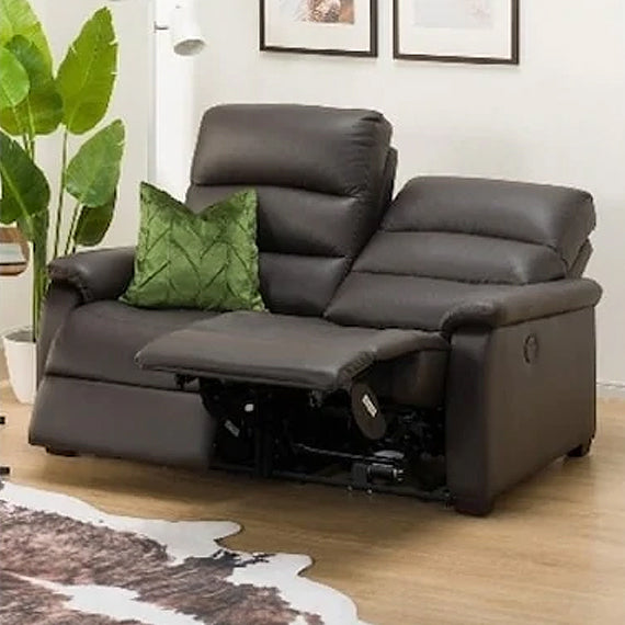 2 SEAT RECLINER SOFA N-BELIEVA DBR2-SZN116 LEATHER