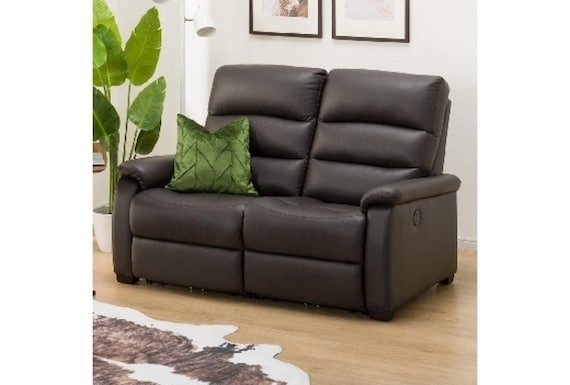 2 SEAT RECLINER SOFA N-BELIEVA DBR2-SZN116 LEATHER