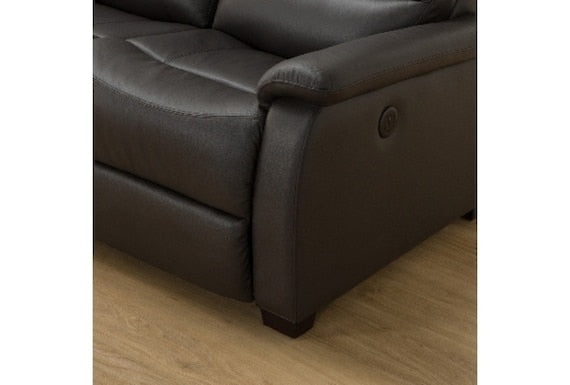 2 SEAT RECLINER SOFA N-BELIEVA DBR2-SZN116 LEATHER