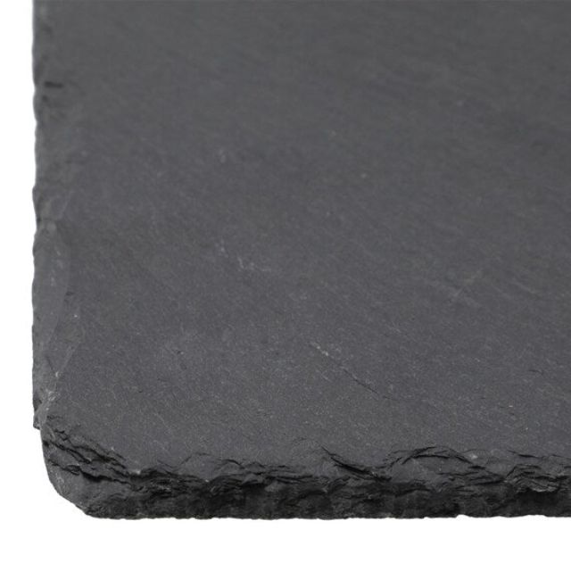 SLATE PLATE 20X20CM