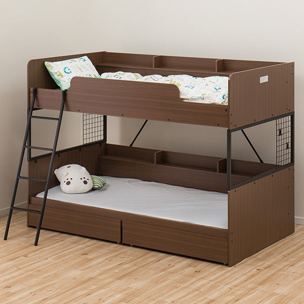 BUNK BED DANISH S MBR/BK