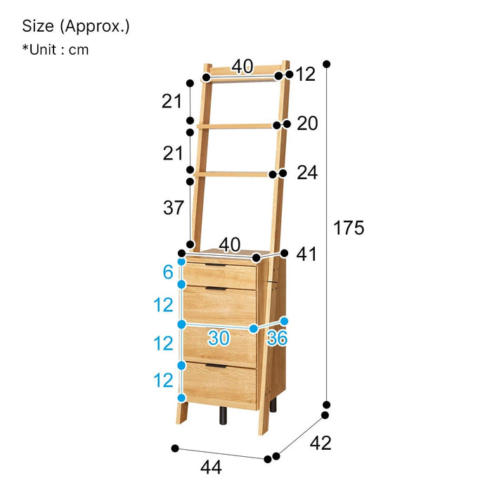 CHEST RACK ETONA 40CR LBR