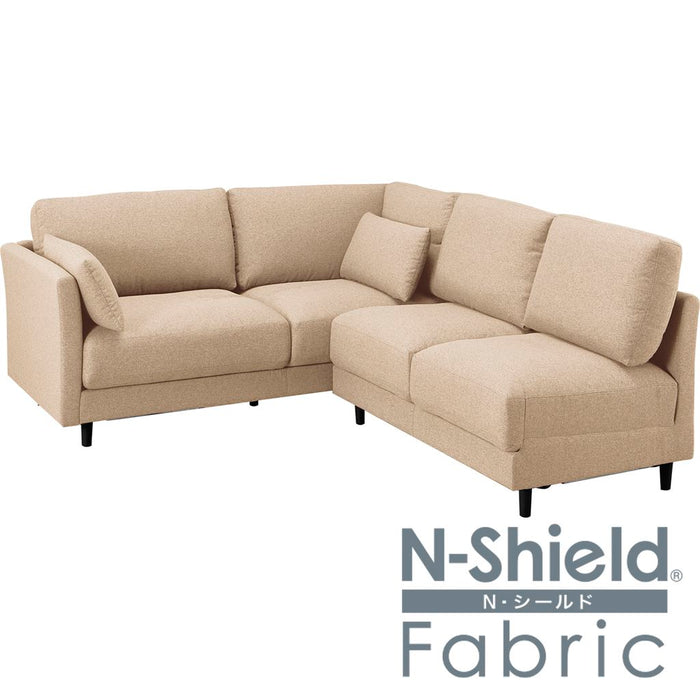 CS-01 CORNER SOFASET N-SHIELD FB H-BE