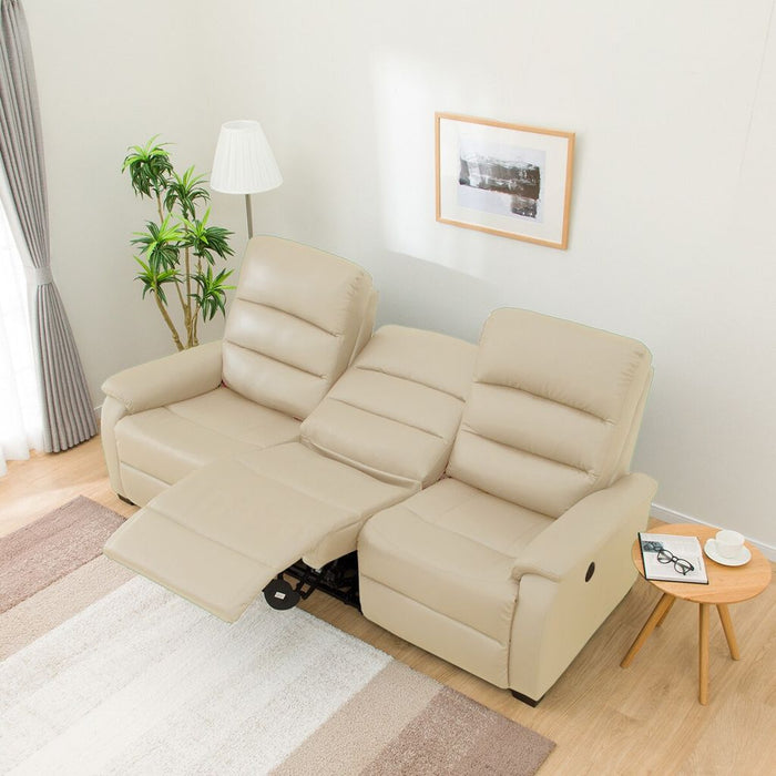 3 ELECTRIC 3P SOFA N-BELIEVA BE2-MI15 LEATHER