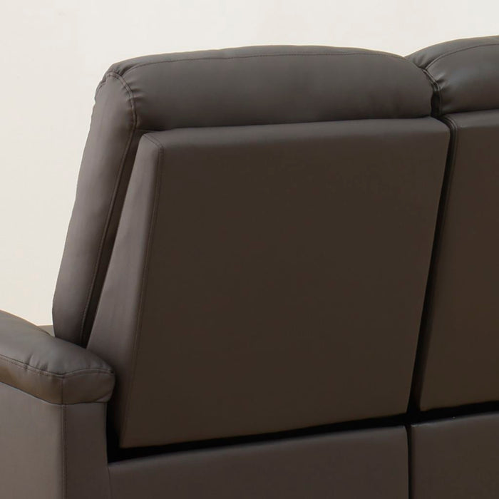 3 ELECTRIC 3P SOFA N-BELIEVA DBR2-MI15 LEATHER