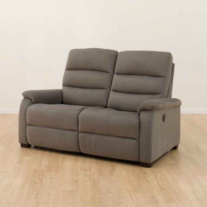 2S ELECTRIC SOFA N-BELIEVA MICROFIBER GY-J