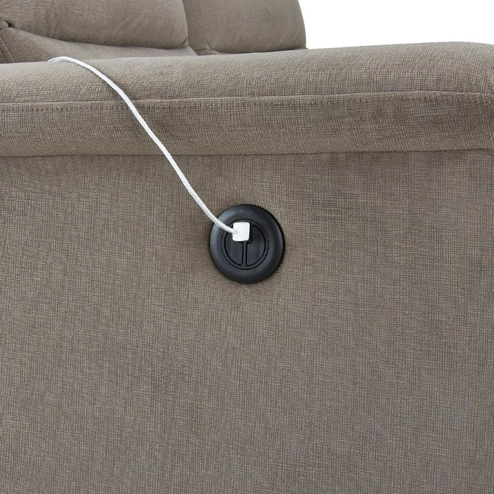 2S ELECTRIC SOFA N-BELIEVA MICROFIBER GY-J