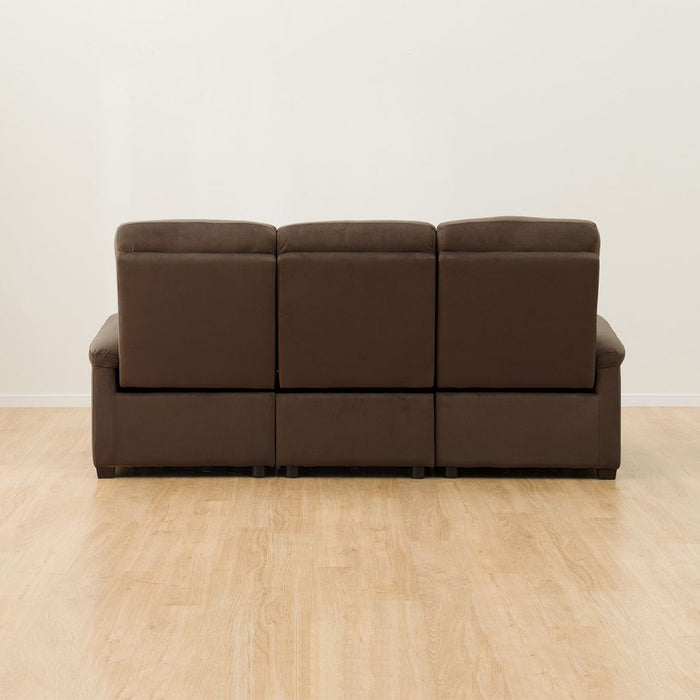 3 ELECTRIC 3P SOFA N-BELIEVA MICROFIBER DBR