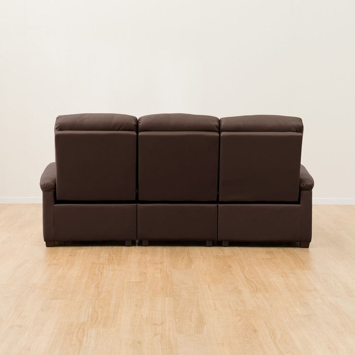 3 ELECTRIC 3P SOFA N-BELIEVA DBR2-JHN76 TK-LEATHER