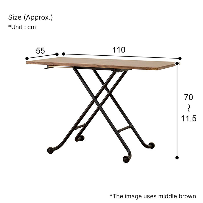 COFFEE TABLE RIZA-N MBR/BK