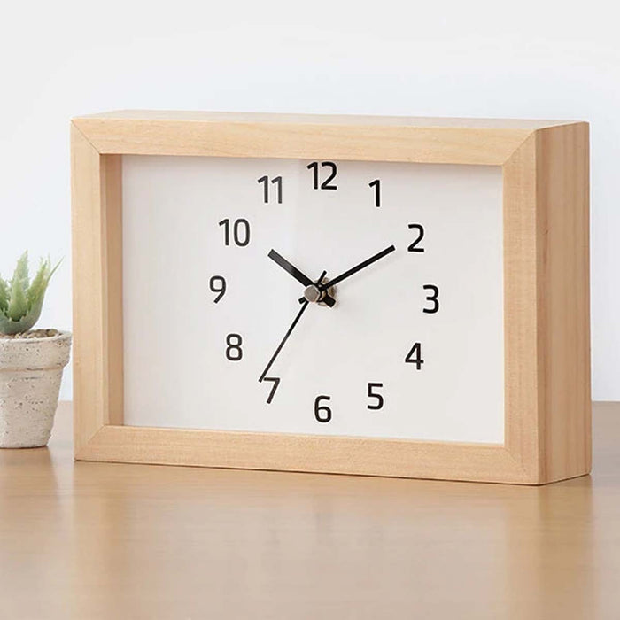 2WAY TABLE/WALL CLOCK PLIE NA