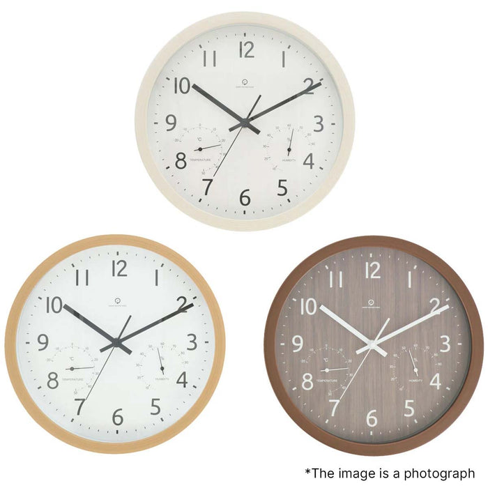 2WAY TABLE/WALL CLOCK FORET 30SW-TH-MBR