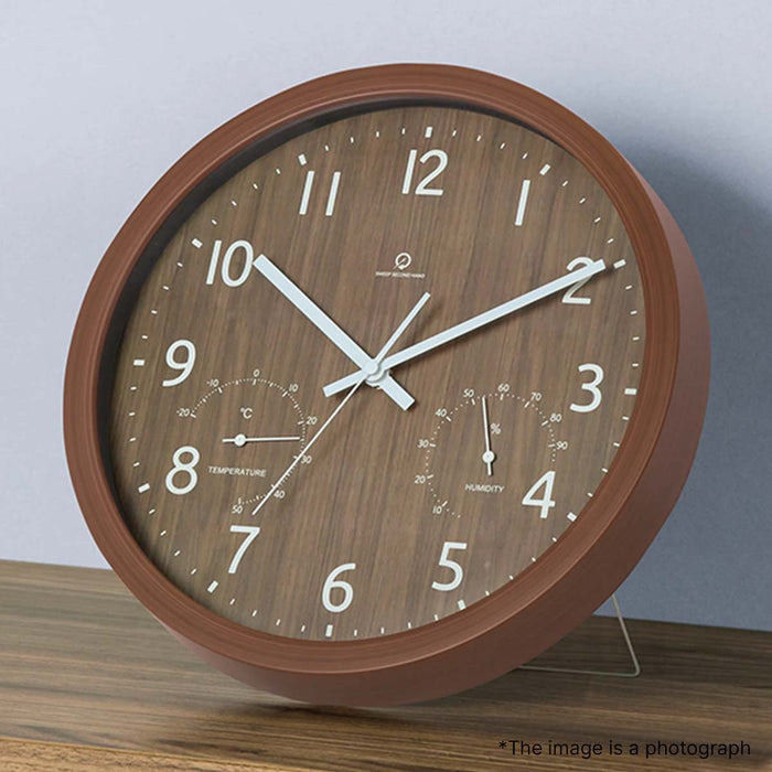 2WAY TABLE/WALL CLOCK FORET 30SW-TH-MBR