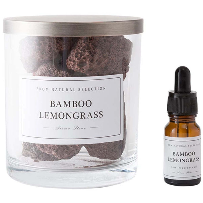 LAVA STONE DIFFUSER BR BAMBOO LEMONGRASS