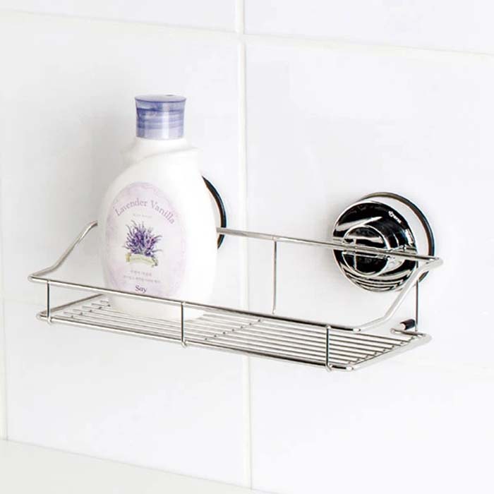 STAINLESS RACK WITH SUCTION CUP CRED W250