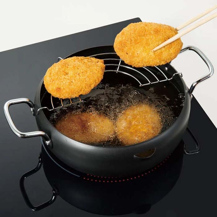 DOUBLE-HANDED DEEP FRY PAN NR-089