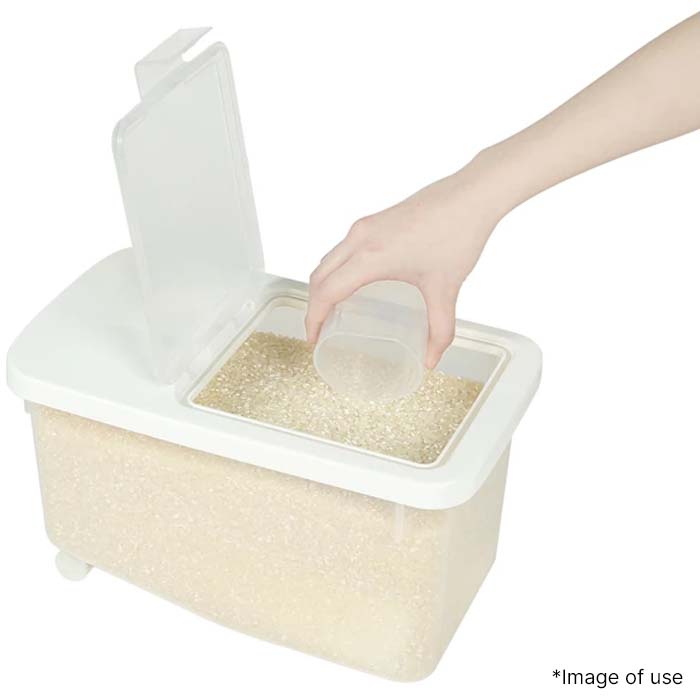 RICE CONTAINER WITH CASTER 6KG