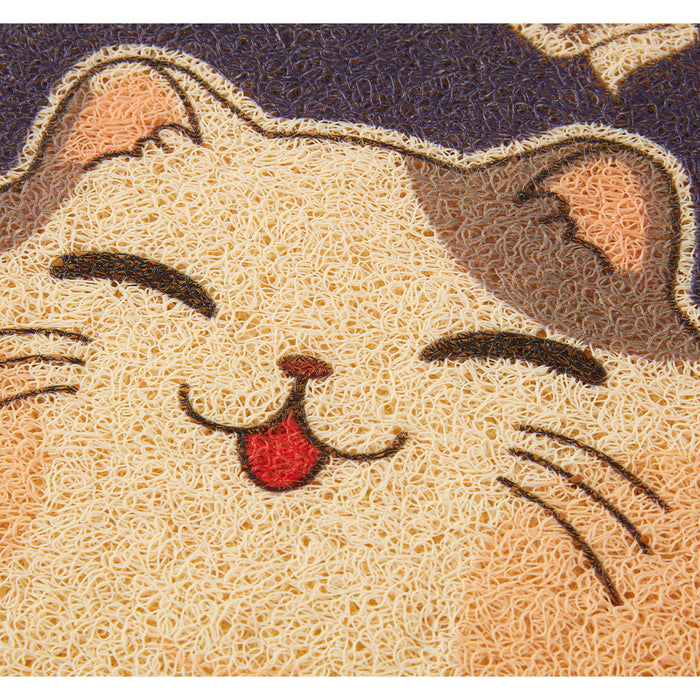 OUT DOOR MAT LUCKY CATS 49X79