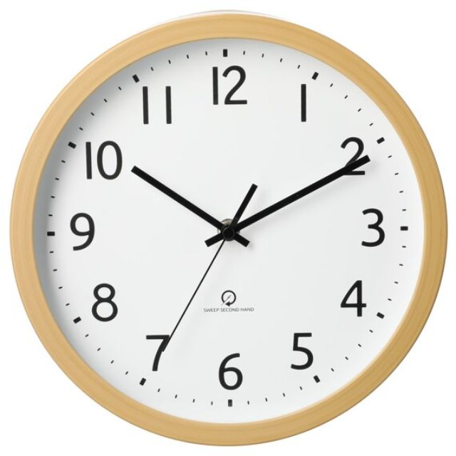 2WAY TABLE/WALL CLOCK 26CM NA 001FR