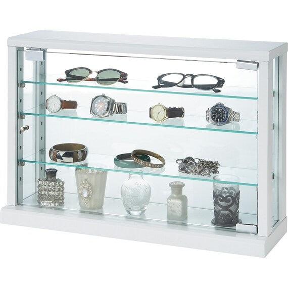 GLASS CABINET SEA C WH