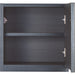 UPPER CABINET POSTIA-N 40R BK