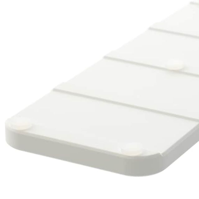 POROUS CERAMICSE TRAY W220D85 WH