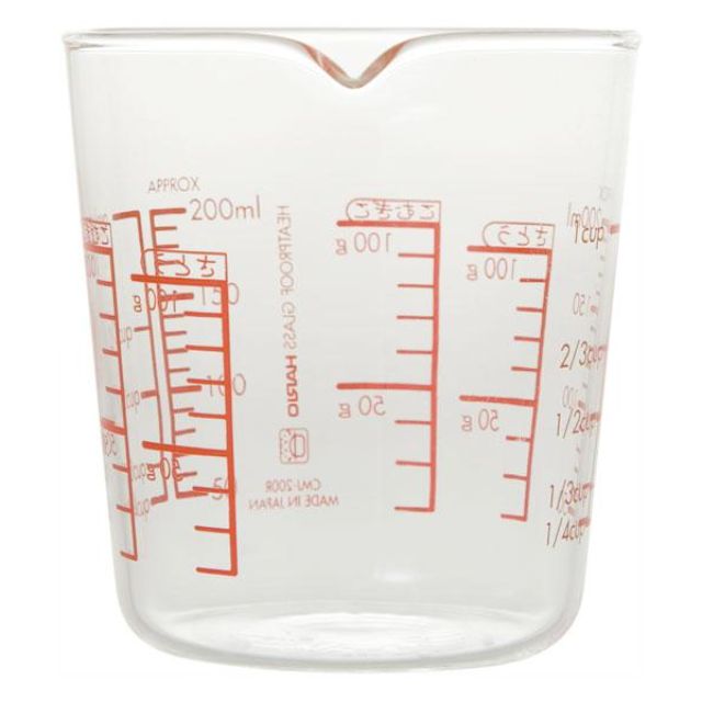 HEAT RESISTANT MEASURING CUP 200ML