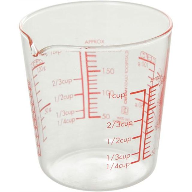 HEAT RESISTANT MEASURING CUP 200ML