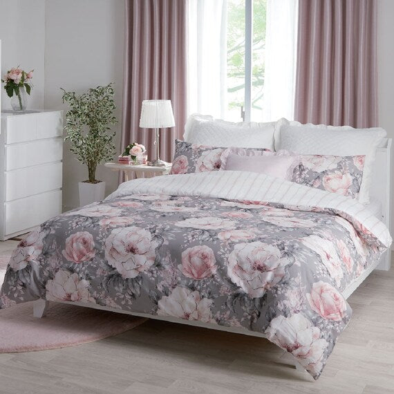 QUILT COVER NGRIP PEONY S