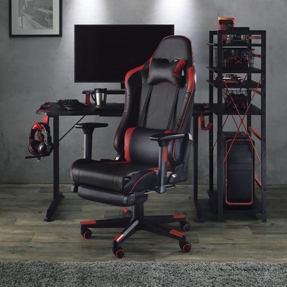 GAMINGDESK GM001 118 BK/RE