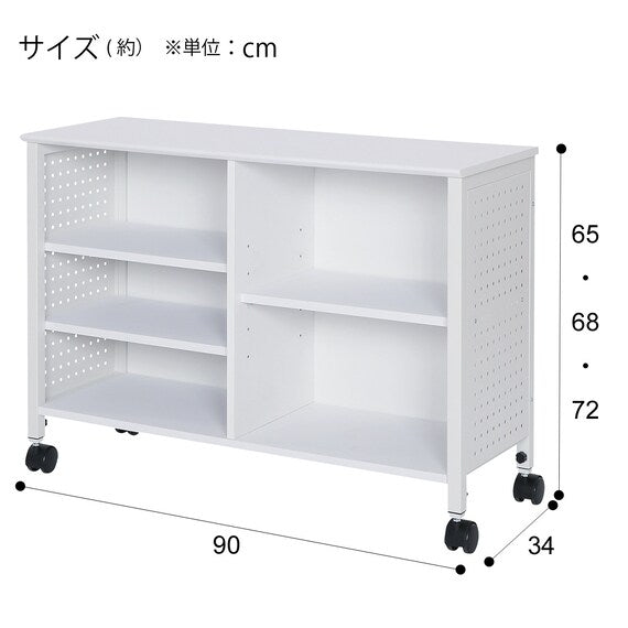 GAMING SHELFWAGON GM012 WH